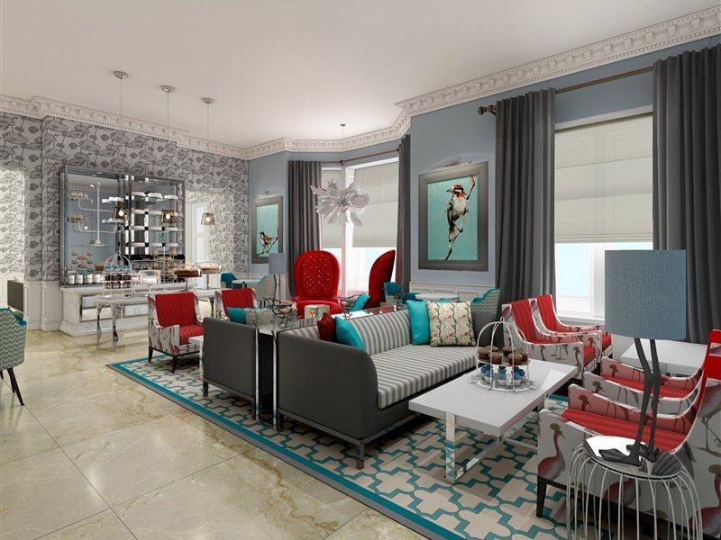 The Ampersand Hotel - Small Luxury Hotels Of The World London Tiện nghi bức ảnh 3D interior design