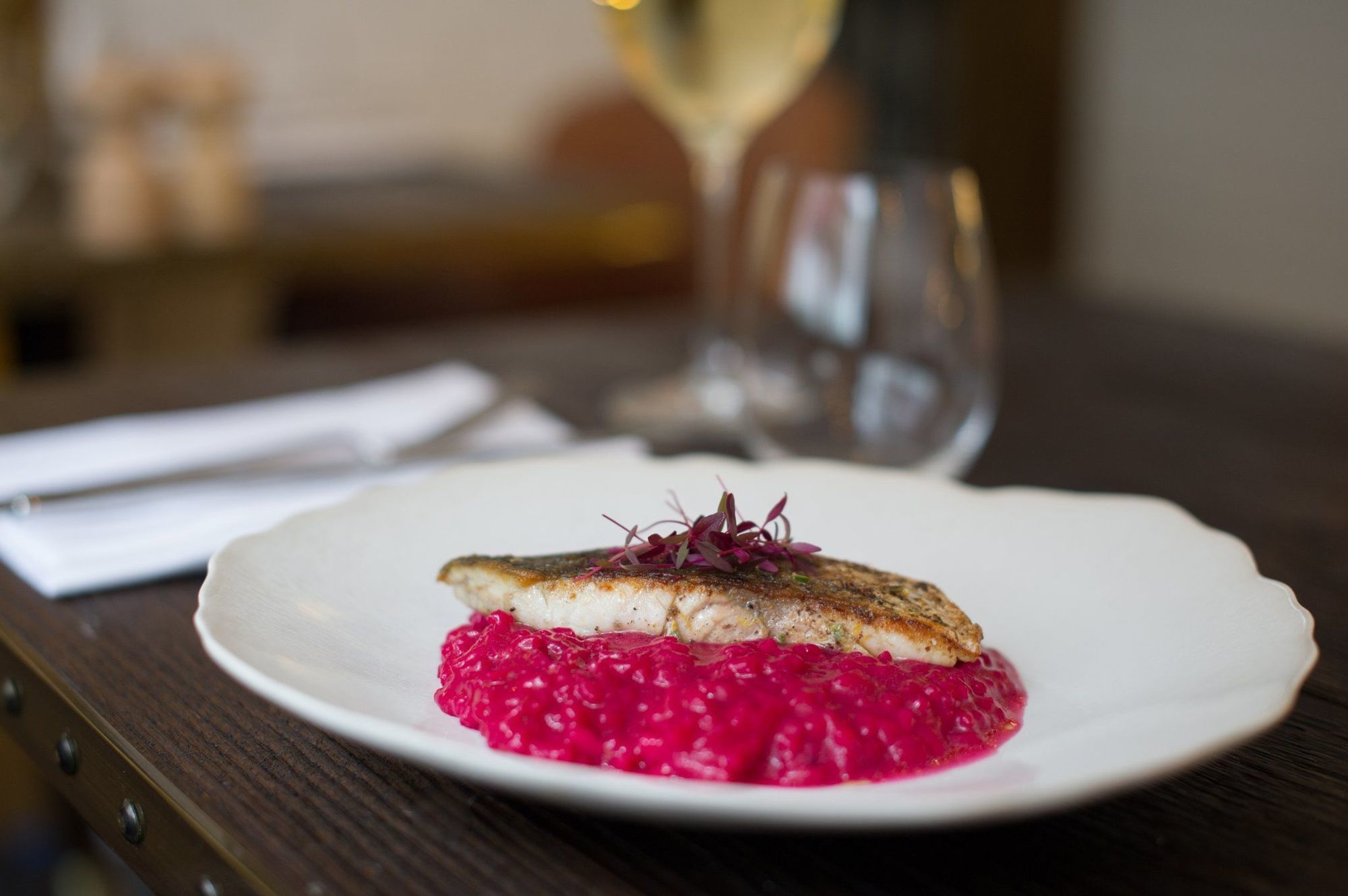 The Ampersand Hotel - Small Luxury Hotels Of The World London Tiện nghi bức ảnh A modern beetroot risotto